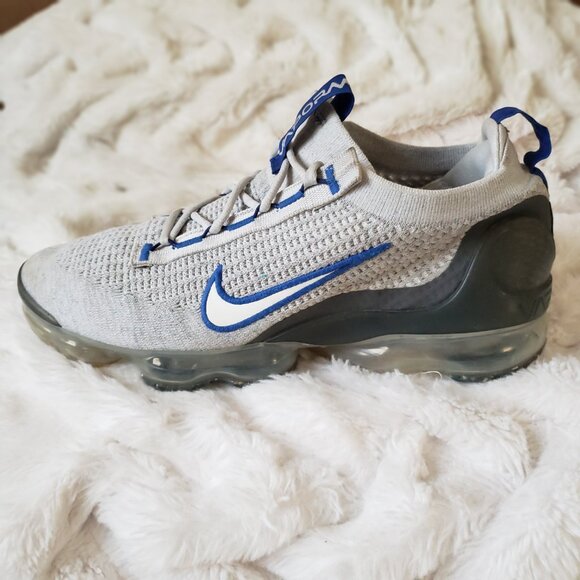 Nike Air Vapormax 2021 Flyknit Bold Blue DH4085-002 Men's Size US 10 / EU 44 - Picture 8 of 14